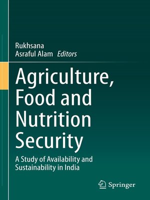 cover image of Agriculture, Food and Nutrition Security